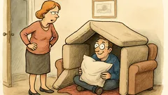 Witz: Meine Frau will über kindisches Verhalten reden...