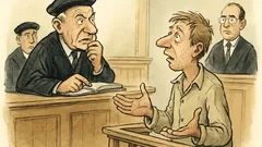 Witz: Richter fragt – Wo waren Sie um 22 Uhr?