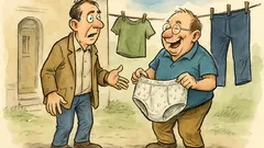 Witz: Mein Nachbar fragte wegen gestohlener Wäsche...