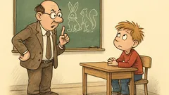 Witz: In der Schule sagt der Lehrer...