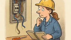 Witz: Wo sucht die Elektrikerin das Kabel?