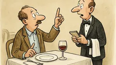 Witz: Ein Gast ruft den Kellner...