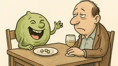 Witz: Was macht die Kichererbse im Comedy-Club?