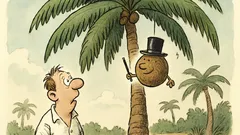 Witz: Was kann zaubern und hängt an einer Palme?