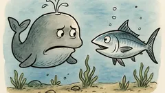 Witz: Sagt der Wal zum Thunfisch...