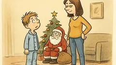 Witz: Die Kindheit endet, wenn du dir wünschst...