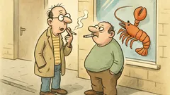 Witz: Ein Freund sagt zum anderen: Rauchen ist...